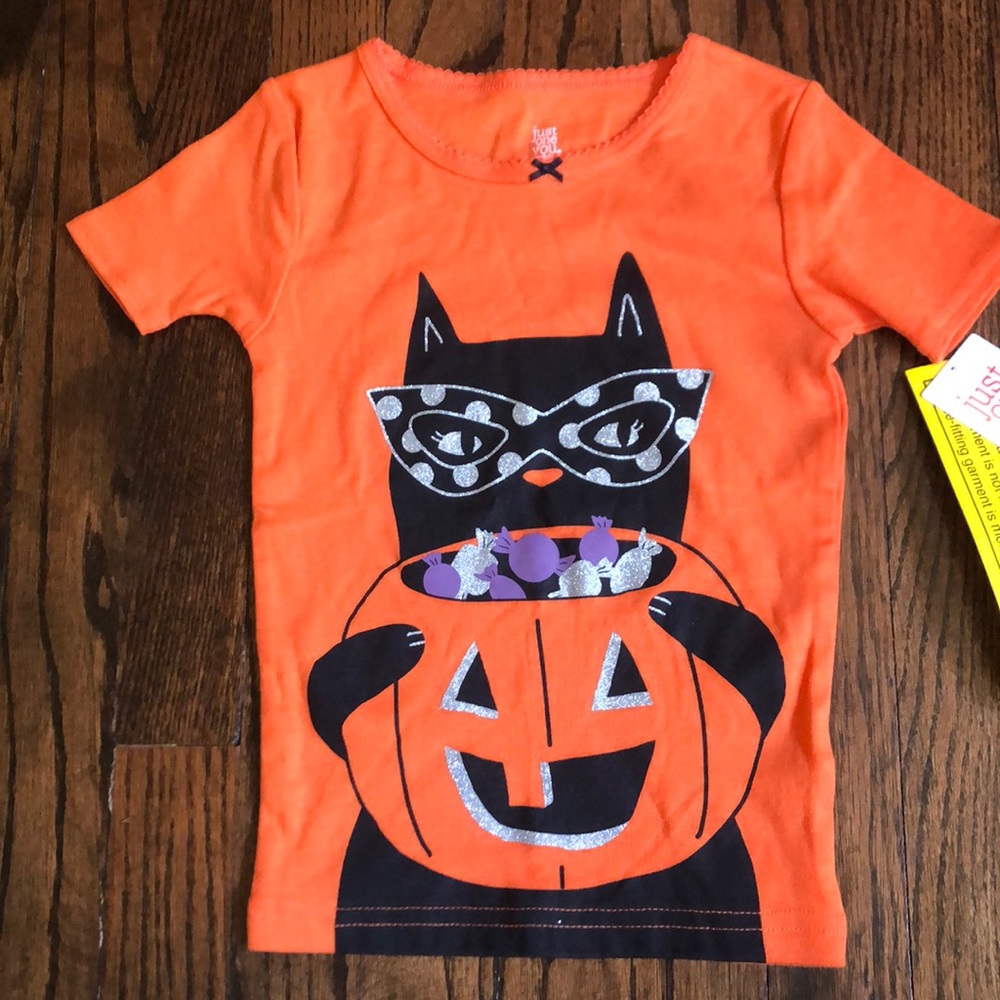 Carter's Halloween Cat Shirt